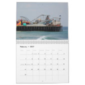 Zeesoorten Hoogte Beach & Boardwalk Calendar Kalender (Feb 2027)