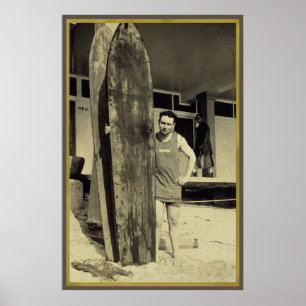 Zeesoorten surfen in hawaii  Surf Sportpan Poster