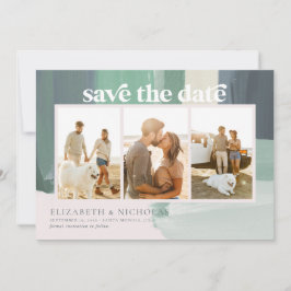 Zeesoortglas | 3 Foto slaat de datum op Save The Date