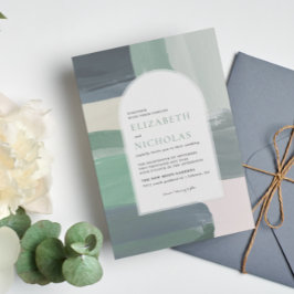 Zeesoortglas | Uitnodiging tot weduwschap van Boho