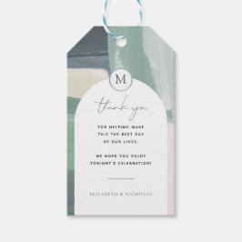Zeesoortglas | Weddenschap Bedankt Gift Labels Cadeaulabel