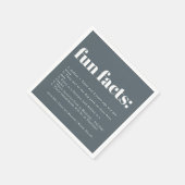 Zeesoortglas | Weddenschap-feesten Servet (Hoek)