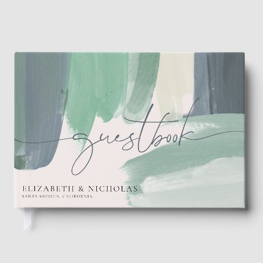 Zeesoortglas | Weddenschap Gastenboek (Voorkant)