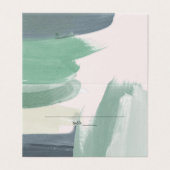 Zeesoortglas | Weddenschapskaart Visitekaartje (Buitenkant ongevouwen)