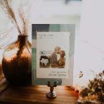 Zeesoortglas | Weduwstabel-nummer Kaart<br><div class="desc">De aantallen van de lijst verbeteren de blik van uw tafelblad en zetten de het beëindigen aanraking op uw speciale dag. De gepersonaliseerde tekstdruk van de namen of de aantallen van uw lijsten. Met prachtige abstracte penseelstreken die je trouwgegevens verzinnen. Toes in het zand, golven die de kust kruipen, een...</div>