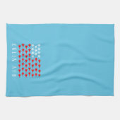 Zeessterren en strike adelaars - Eglin AFB-handdoe Theedoek (Horizontaal)