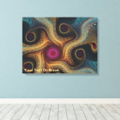 Zeester Canvas Afdruk (Insitu (Houten vloer))
