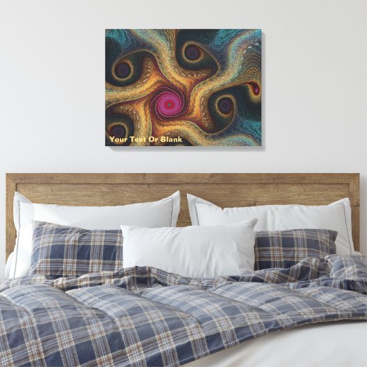 Zeester Canvas Afdruk (Insitu (Slaapkamer))