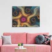 Zeester Canvas Afdruk (Insitu (Woonkamer))