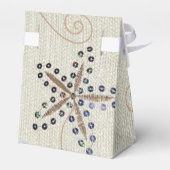 Zeester Elegantie Bruiloft Strand Partij Favor Doz Bedankdoosjes (Achterkant)