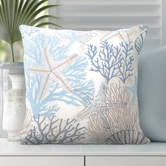 Zeester en Coral Beach Sierkussen (Creator heeft geüpload)