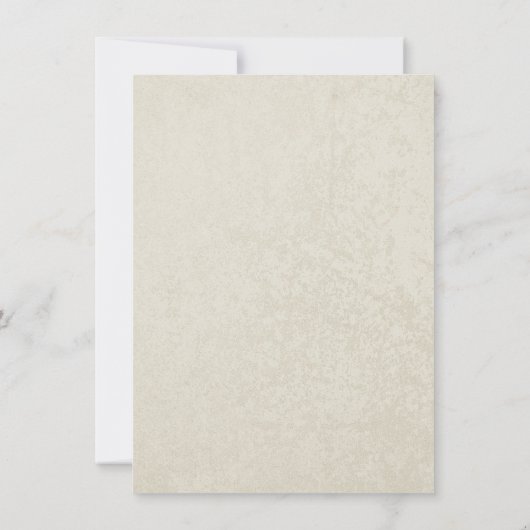 Zeester en Coral Ribbon Vrijgezellenfeest Kaart (Achterkant)