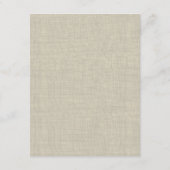 Zeester en Kant Roestige Strand Reactiekaart Informatiekaartje (Achterkant)