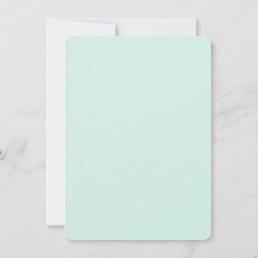 Zeester en Kant Vrijgezellenfeest Kaart (Achterkant)