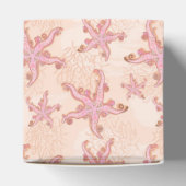 Zeester en Koraal Roze Pastel Bedankdoosjes (Bovenkant)