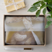 Zeester en Zand Dollars Romige Witte Kust Tissuepapier (Geschenk)