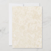 Zeester en Zanddollar Baby shower Kaart (Achterkant)