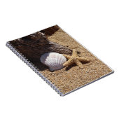 Zeester en Zandspiraal Foto Notitieboek (Rechterzijde)