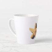Zeester en zijn schaduw latte mok (Linkerhoek)