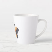 Zeester en zijn schaduw latte mok (Rechts)