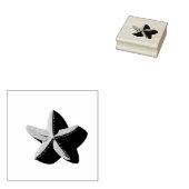 Zeester en Zijn Schaduw Rubberstempel (Gestempeld)