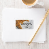 Zeester in Zand Beach Bruiloft Etiket (Insitu)