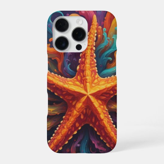 Zeester iPhone Hoesje (Achterkant)