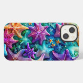 Zeester iPhone Hoesje (Achterkant horizontaal)
