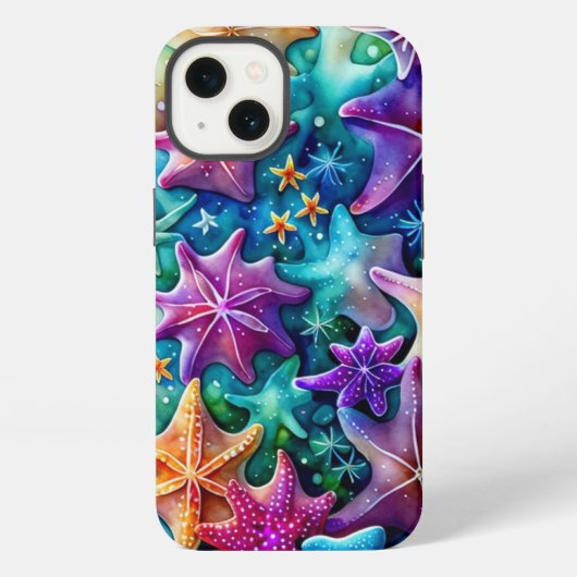 Zeester iPhone Hoesje (Achterkant)