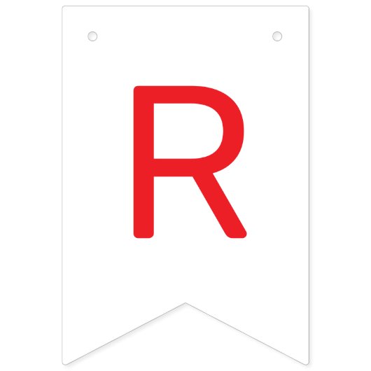 Zeester Kerstman Prettig Kerstfeest Vlaggetjes (Derde vlag)