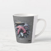 Zeester - Latte mok van 12 oz. (Rechts)