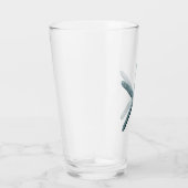 Zeester met blauwe vinger glas (Rechts)