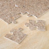 Zeester met vlaggen bikini en ster zonnebril legpuzzel (Zijkant)