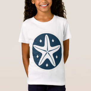 Zeester met Witte Sterren T-shirt