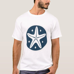 Zeester met Witte Sterren T-shirt