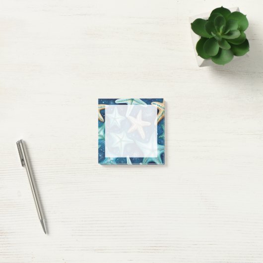 Zeester Naadloos Patroon Post-it® Notes (Kantoor)