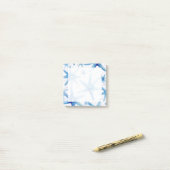Zeester Naadloos Patroon Post-it® Notes (Op bureau)
