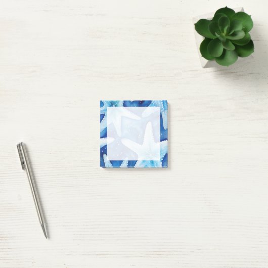 Zeester Naadloos Patroon Post-it® Notes (Kantoor)