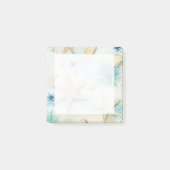 Zeester Naadloos Patroon Post-it® Notes (Voorkant)