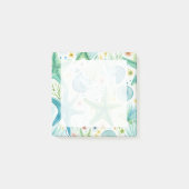 Zeester Naadloos Patroon Post-it® Notes (Voorkant)