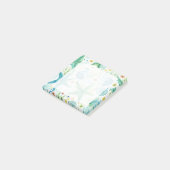 Zeester Naadloos Patroon Post-it® Notes (Schuin)
