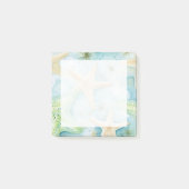 Zeester Naadloos Patroon Post-it® Notes (Voorkant)