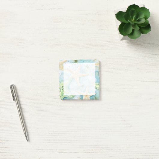 Zeester Naadloos Patroon Post-it® Notes (Kantoor)