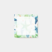 Zeester Naadloos Patroon Post-it® Notes (Voorkant)
