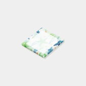 Zeester Naadloos Patroon Post-it® Notes (Schuin)