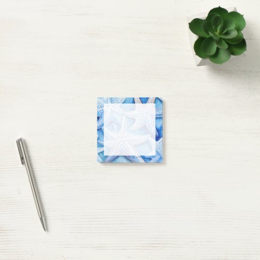 Zeester Naadloos Patroon Post-it® Notes (Kantoor)