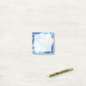 Zeester Naadloos Patroon Post-it® Notes (Op bureau)