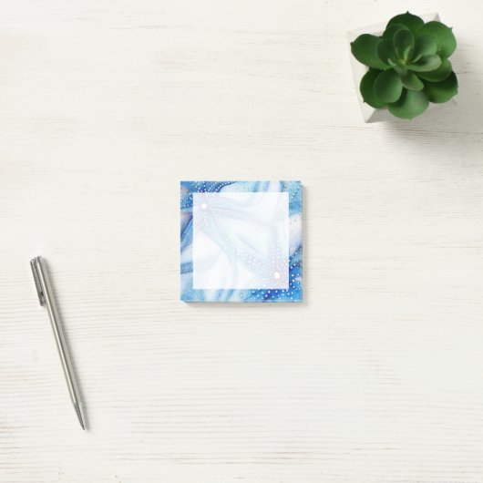 Zeester Naadloos Patroon Post-it® Notes (Kantoor)
