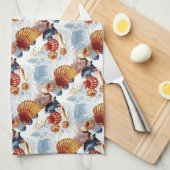 Zeester Neptunus Theedoek (Quarter Fold)