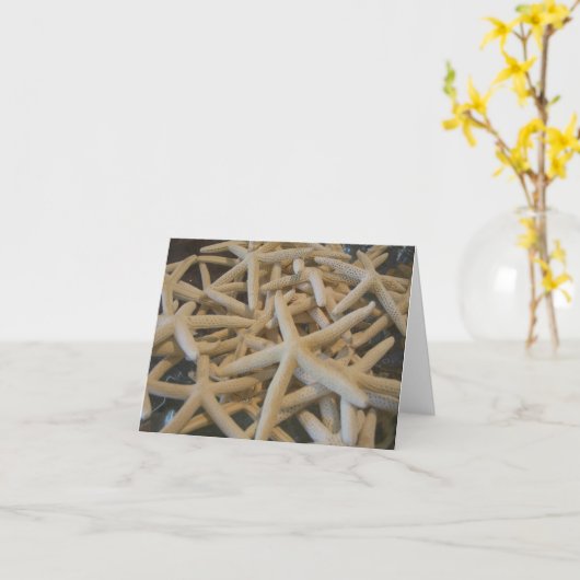 "Zeester" Notecard Kaart (Gele Bloem)